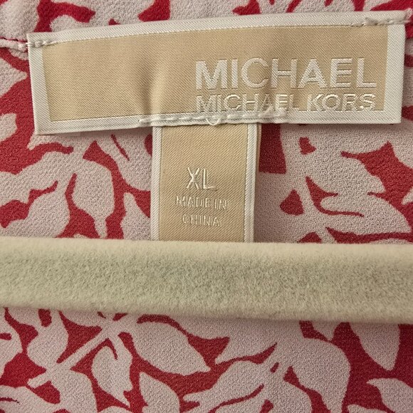 Michael Kors tunic top with bell poet sleeves XL - Picture 3 of 5